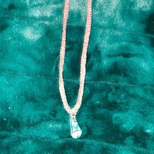 mushroom capsuled necklace